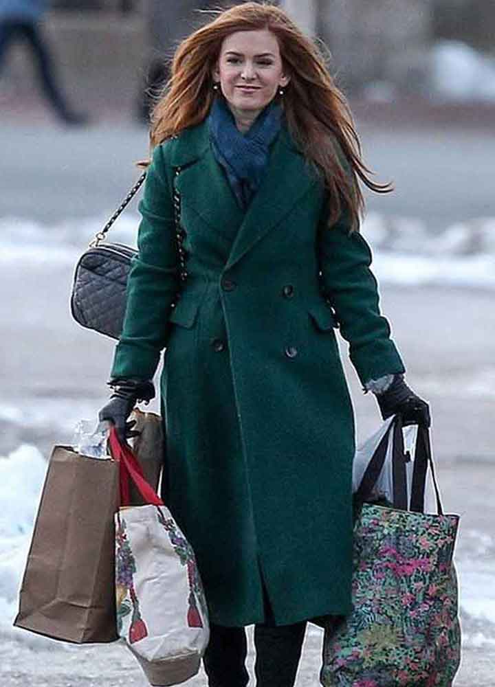 GOD MOTHERED (MACKENZIE) ISLA FISHER WOOL COAT